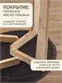 Стул для кухни со спинкой мягкий деревянный 3934530DC