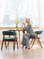 Стулья для кухни 2 шт мягкие со спинкой стул кресло 3934653DC
