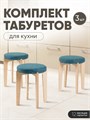 Табурет для кухни мягкий 3шт 3934242DC